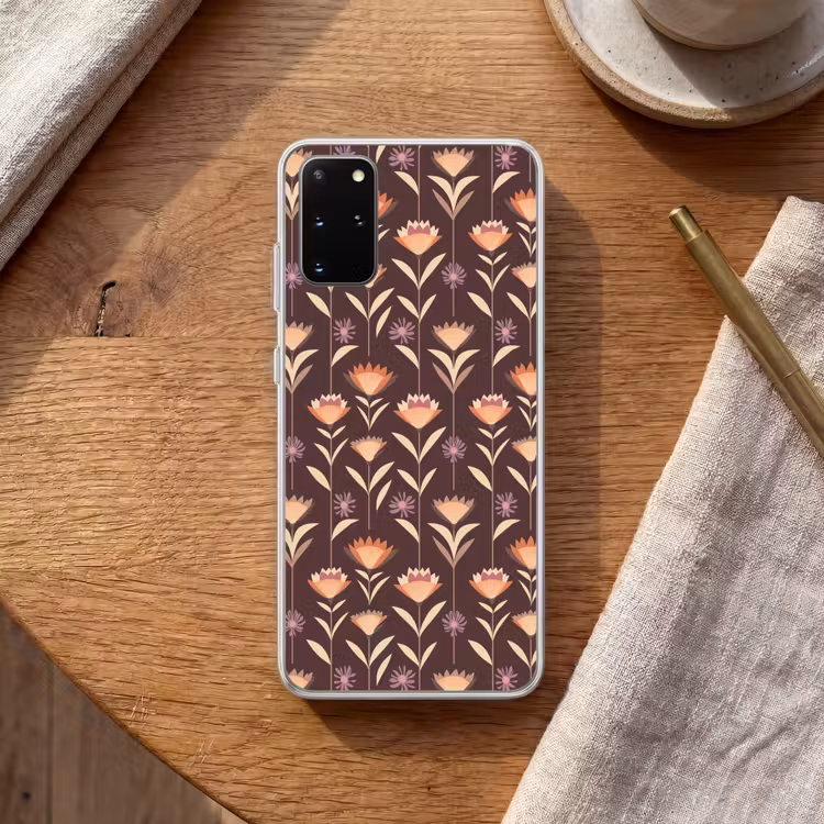 Telefoonhoesje - Elegant - Retro - Bruin — 2