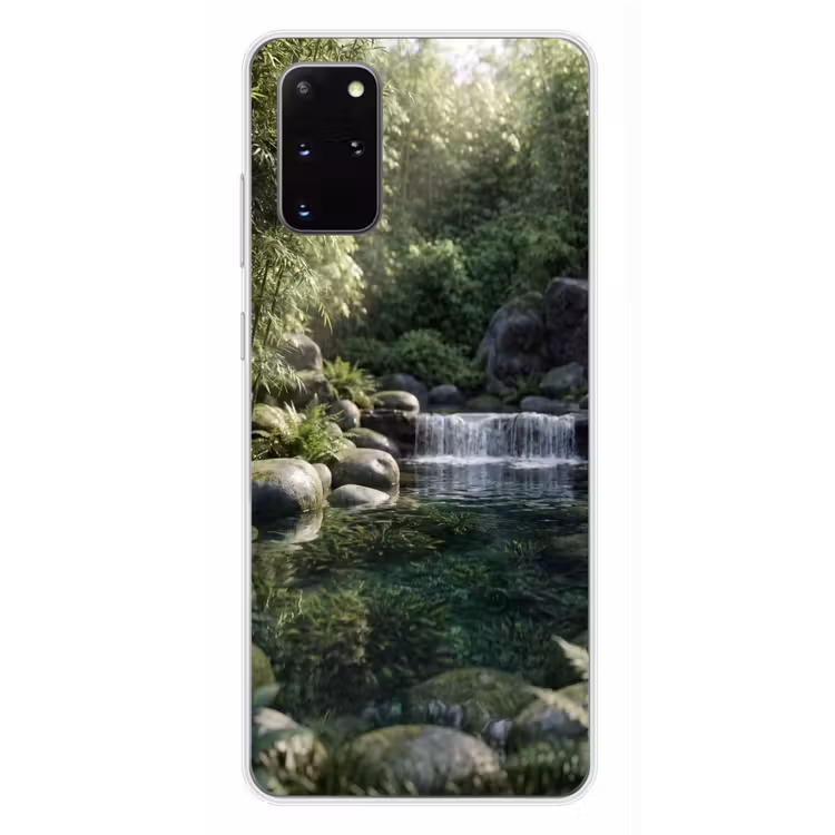 Telefoonhoesje - Beek - Waterval - Natuur - Groen — 4