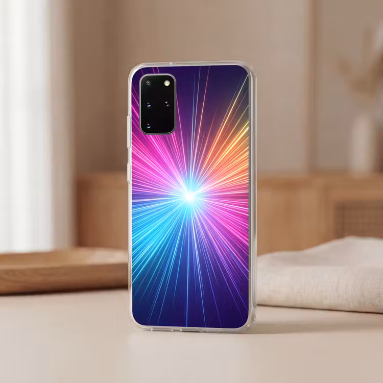 Telefoonhoesje - Abstract - Light - Burst - Modern - Colorful — 3