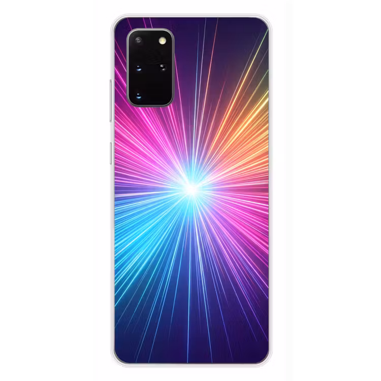 Telefoonhoesje - Abstract - Light - Burst - Modern - Colorful — 4