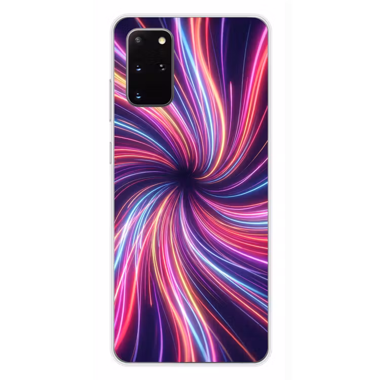 Telefoonhoesje - Abstract - Swirl - Futuristic - Neon — 4