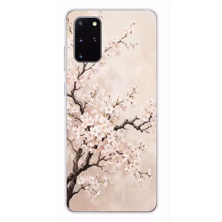 Telefoonhoesje - Bloesem - Illustratie - Taupe — 4