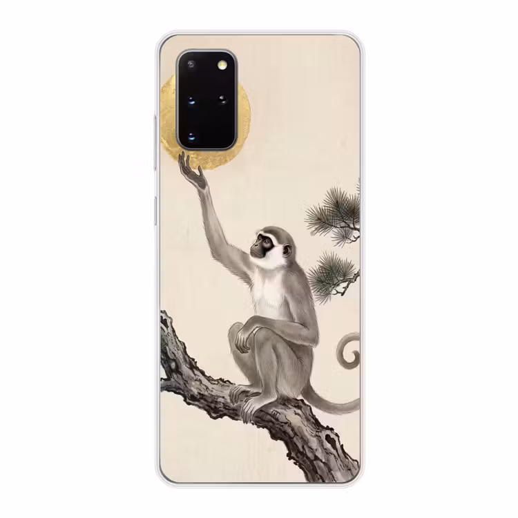 Telefoonhoesje - Aap - Maan - Goud — 1