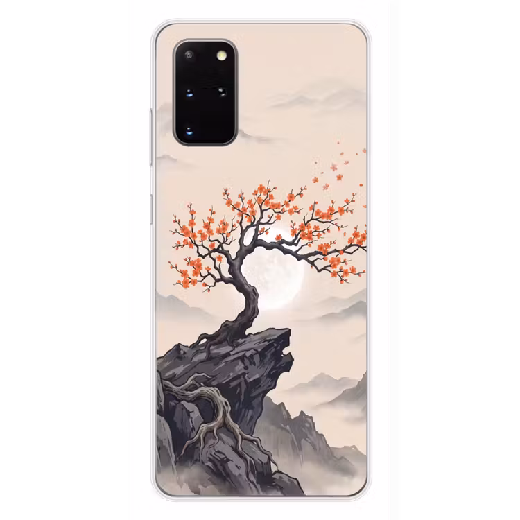 Telefoonhoesje - Aziatisch - Bloesem - Rood — 4