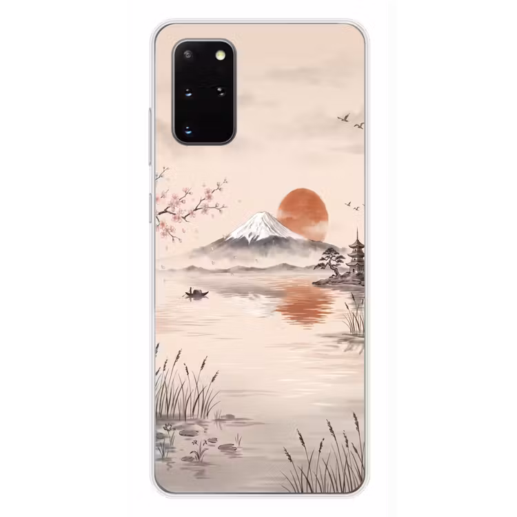 Telefoonhoesje - Bergtop - Meer - Bloesem — 4