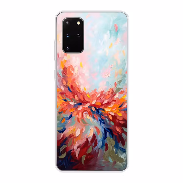 Telefoonhoesje - Bloemen - Abstract - Kunst - Modern — 1