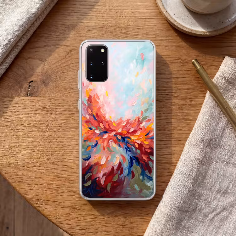Telefoonhoesje - Bloemen - Abstract - Kunst - Modern — 2
