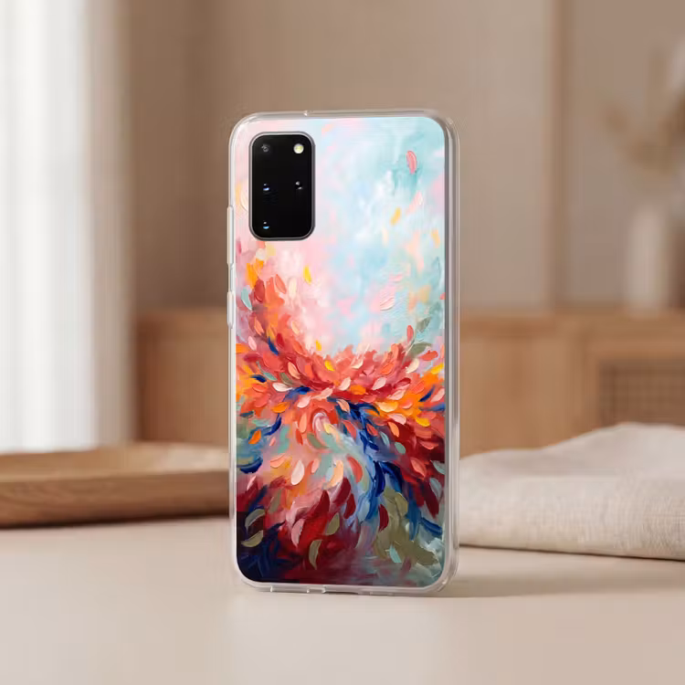 Telefoonhoesje - Bloemen - Abstract - Kunst - Modern — 3