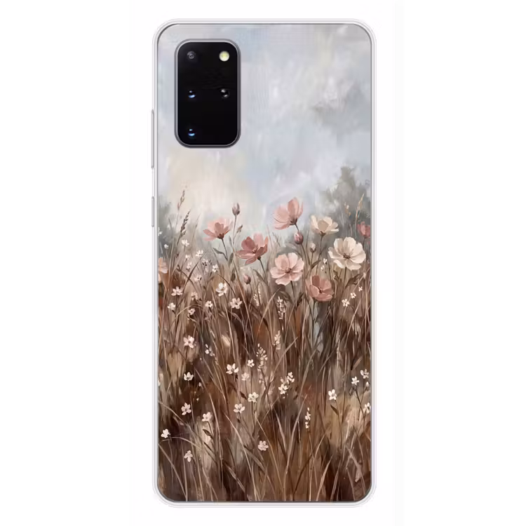 Telefoonhoesje - Bloemen - Botanisch - Schilderij - Pastel - Rustiek — 4