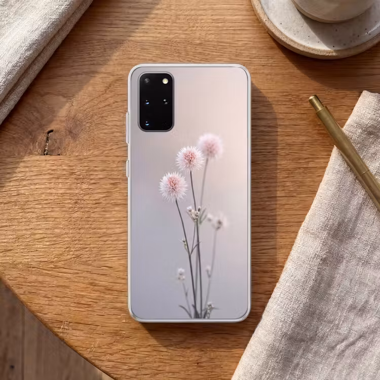 Telefoonhoesje - Bloemen - Bollen - Roze — 2