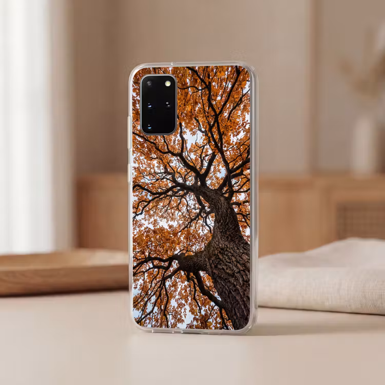 Telefoonhoesje - Boom - Bladerdak - Herfst - Oranje - Sfeervol — 3