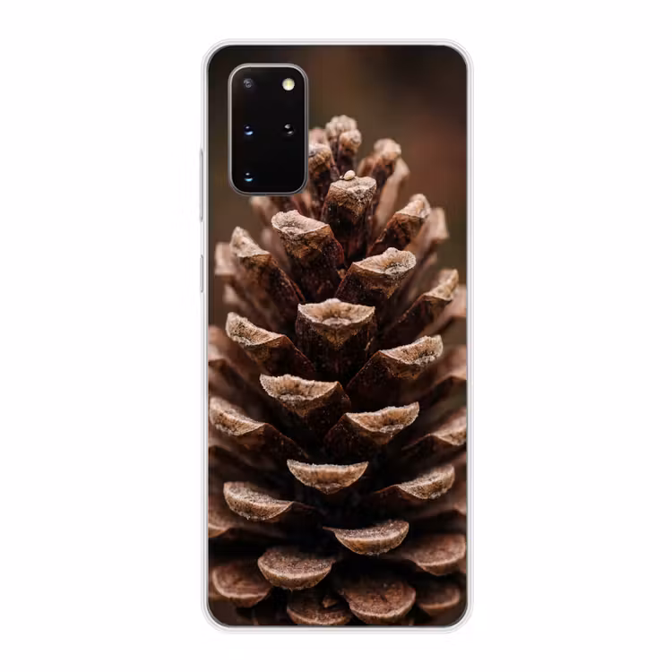 Telefoonhoesje - Dennenappel - Bos - Herfst - Bruin - Sfeervol — 1