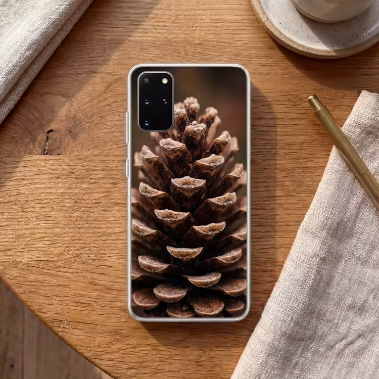 Telefoonhoesje - Dennenappel - Bos - Herfst - Bruin - Sfeervol — 2