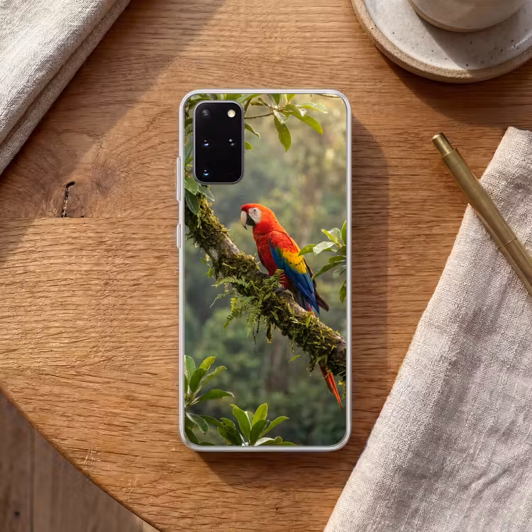 Telefoonhoesje - Ara - Jungle - Rood — 2