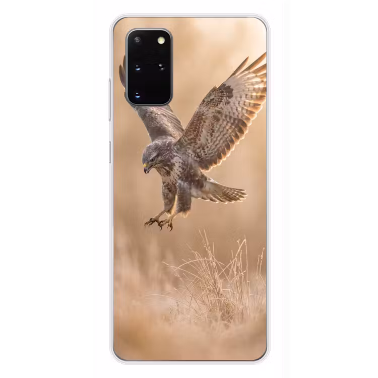 Telefoonhoesje - Buizerd - Roofvogel - Natuur - Bruin — 4
