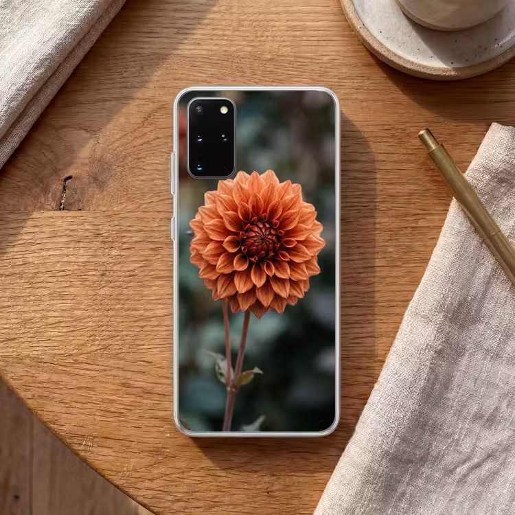 Telefoonhoesje - Dahlia - Bloem - Natuur - Sfeervol — 2