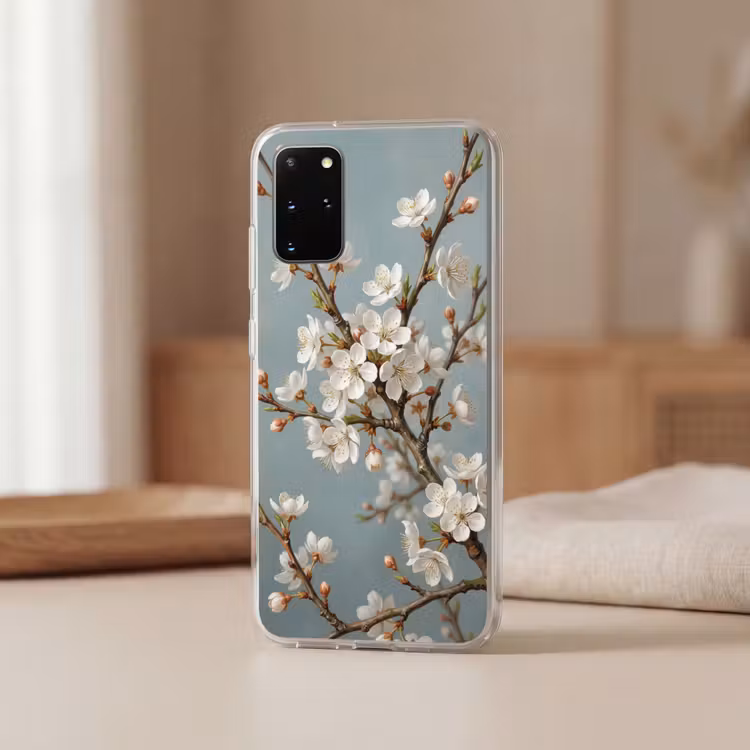Telefoonhoesje - Botanisch - Stilleven - Blauw — 3