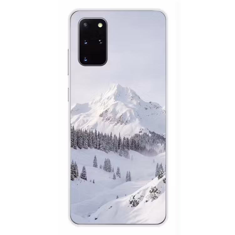 Telefoonhoesje - Berg - Sneeuw - Winter - Natuur - Wit — 4