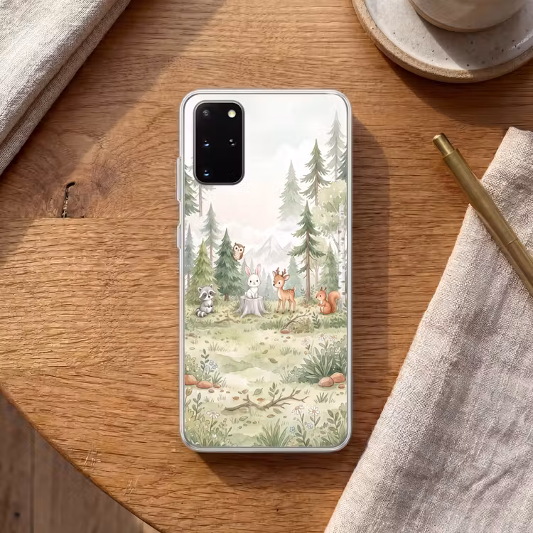 Telefoonhoesje - Bos - Dieren - Groen — 2