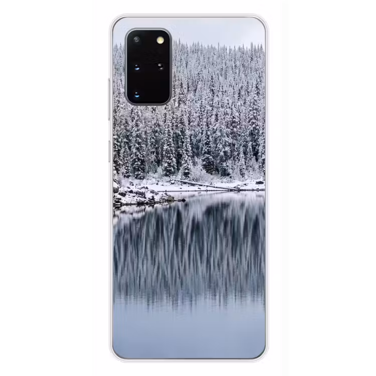 Telefoonhoesje - Bos - Reflectie - Meer - Winter - Serene — 4