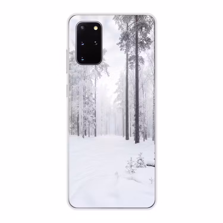 Telefoonhoesje - Bos - Sneeuw - Pad - Winter - Stilte — 1
