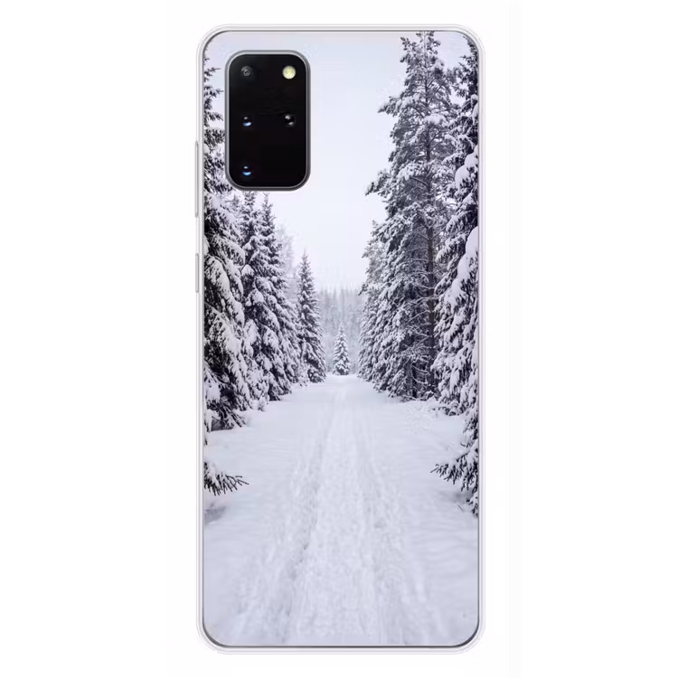 Telefoonhoesje - Bos - Winter - Sneeuw - Pad - Natuur — 4