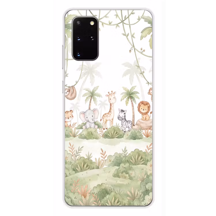 Telefoonhoesje - Dieren - Jungle - Pastel — 4