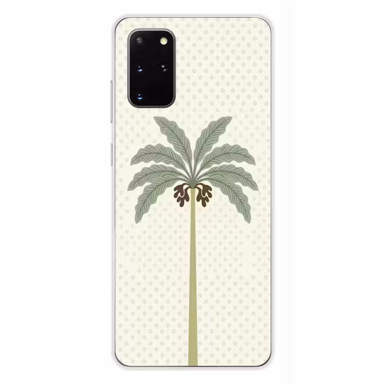 Telefoonhoesje - Boom - Bladeren - Groen - Decoratief - Beige — 4