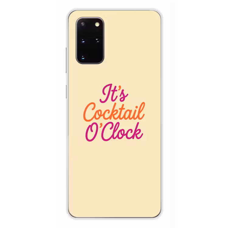 Telefoonhoesje - Cocktail O'Clock - Geel - Retro — 4