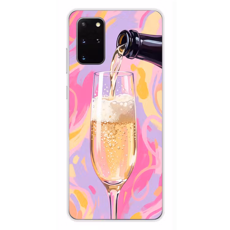 Telefoonhoesje - Drank - Inschenken - Feest - Abstract - Roze — 4