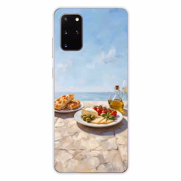 Telefoonhoesje - Eten - Middellandse Zee - Natuur - Geschilderd — 4