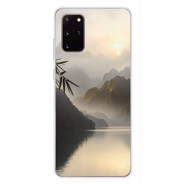 Telefoonhoesje - Bergen - Water - Mist - Natuur - Landschap — 4