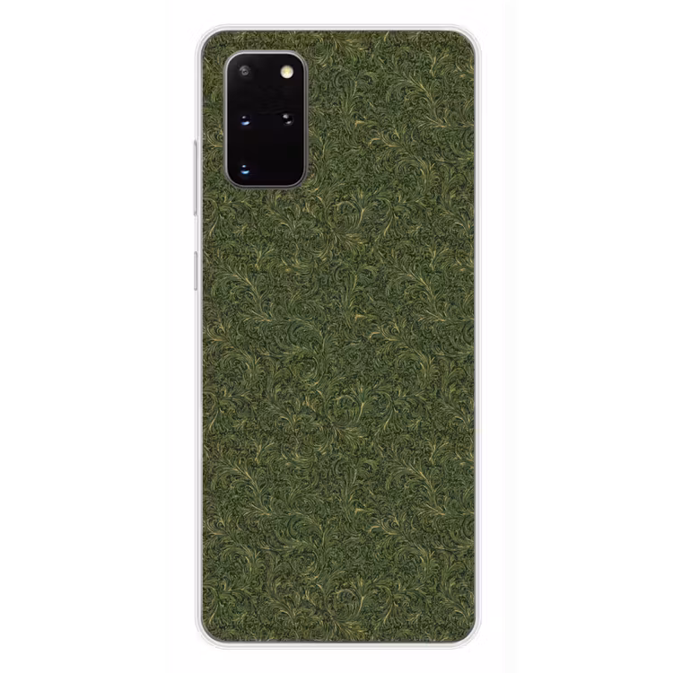 Telefoonhoesje - Donker - Groen - Krullend - Botanisch — 4