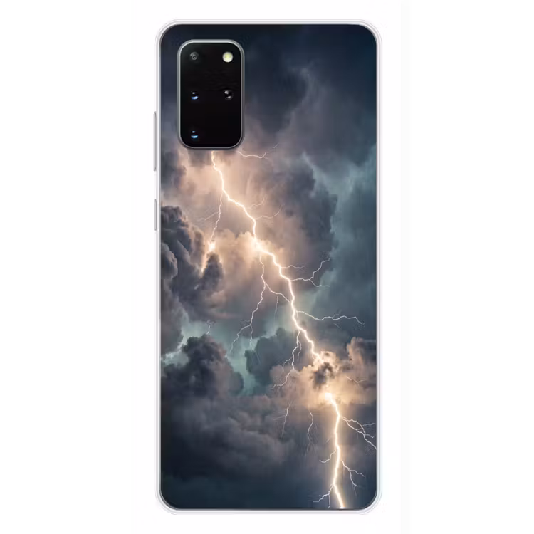Telefoonhoesje - Bliksem - Storm - Natuur - Donker — 4