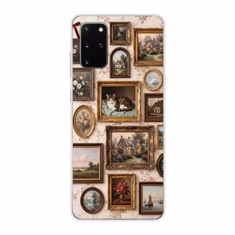 Telefoonhoesje - Dier - Kat - Portret - Klassiek — 1