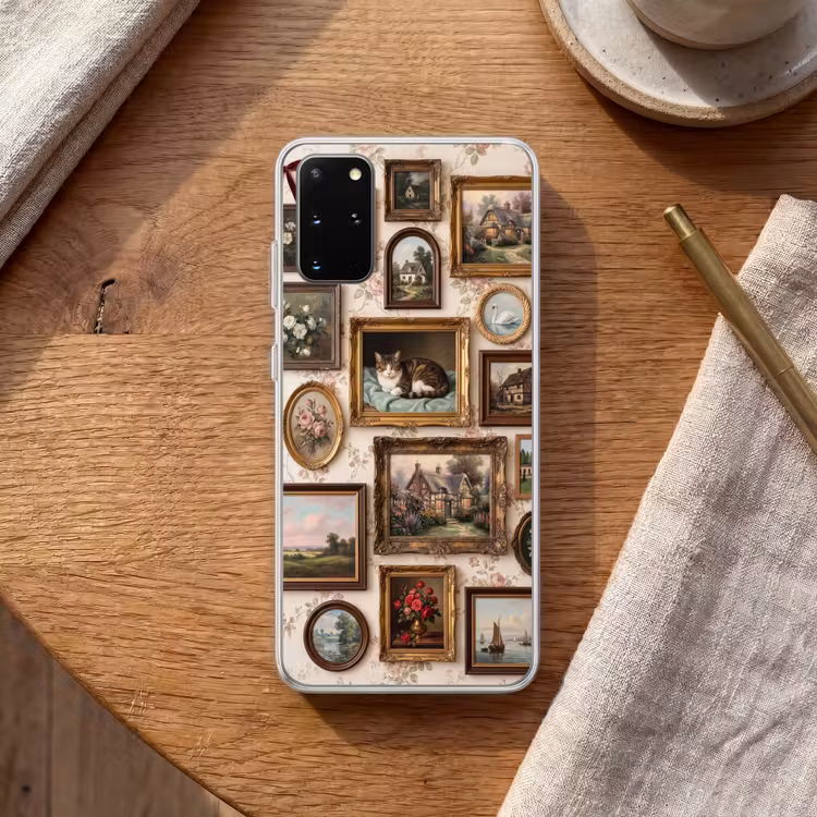 Telefoonhoesje - Dier - Kat - Portret - Klassiek — 2