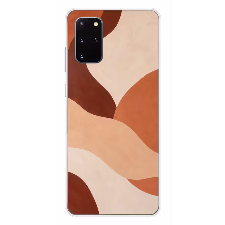 Telefoonhoesje - Abstract - Vormen - Organisch - Aardetinten - Modern — 4