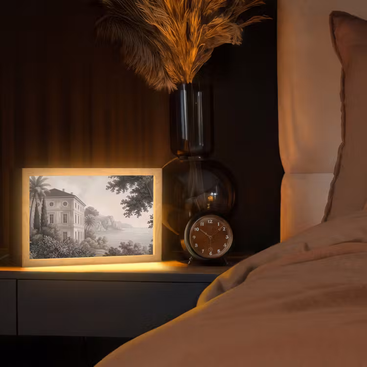 Tafellamp - Zee - Villa - Beige — 2