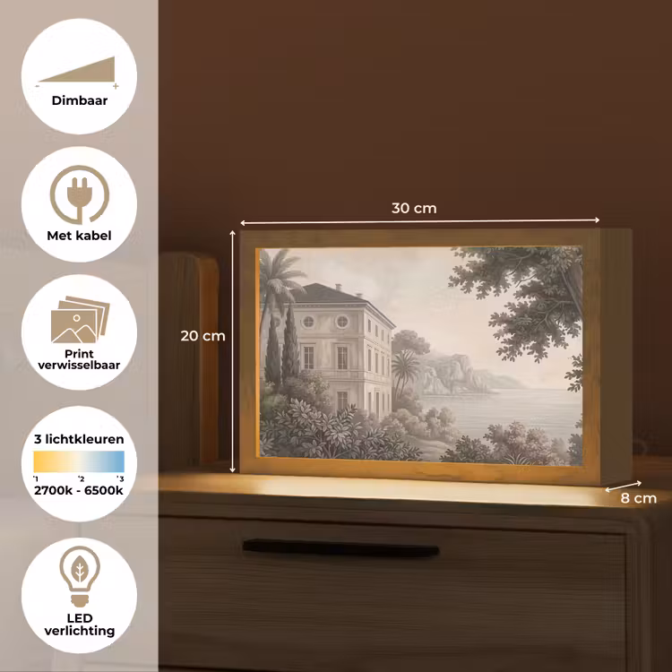 Tafellamp - Zee - Villa - Beige — 7