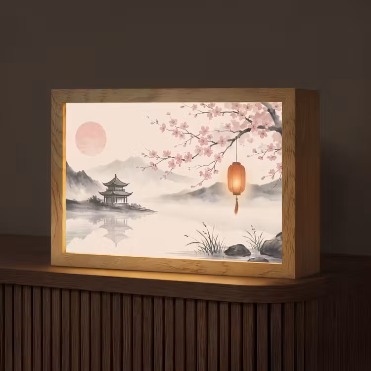 Tafellamp - Zon - Japans - Traditioneel — 1