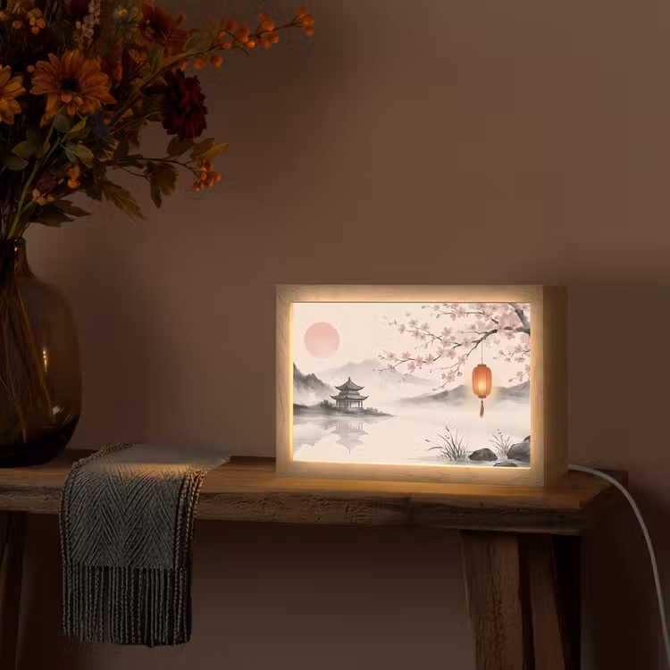 Tafellamp - Zon - Japans - Traditioneel — 4