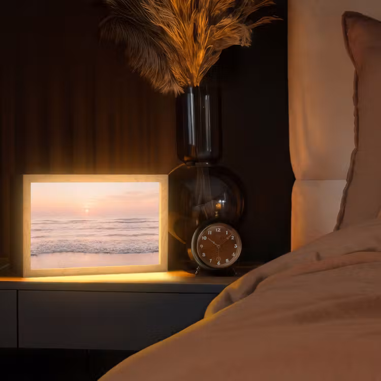 Tafellamp - Zon - Strand - Roze — 2