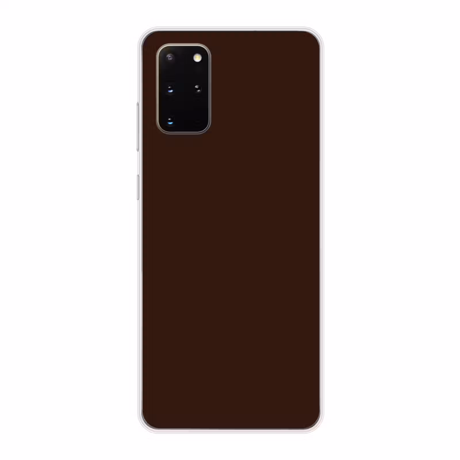 Telefoonhoesje - Dark - Chocolate - Bruin — 1