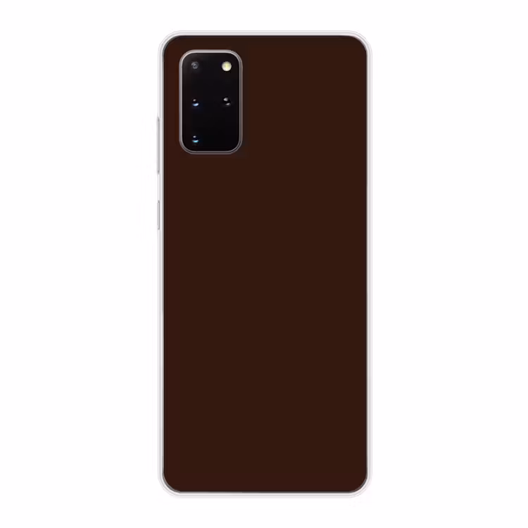 Telefoonhoesje - Dark - Chocolate - Bruin — 1