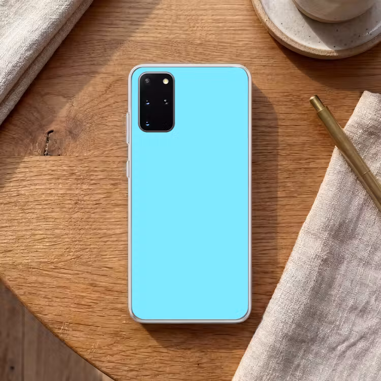 Telefoonhoesje - Electric - Cyan - Blauw — 2