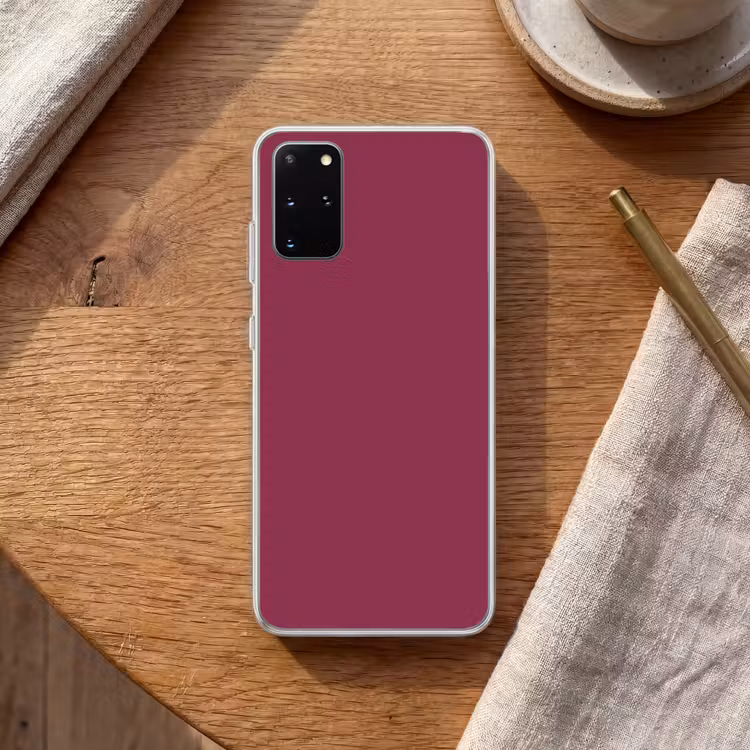 Telefoonhoesje - Deep - Rasberry - Rood — 2
