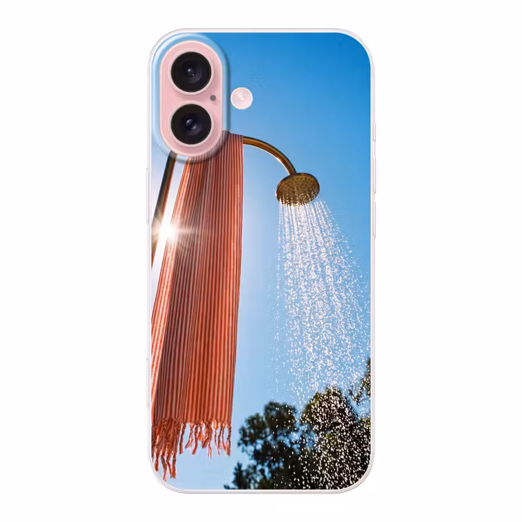 Telefoonhoesje - Douche - Water - Zomer - Blauw — 1