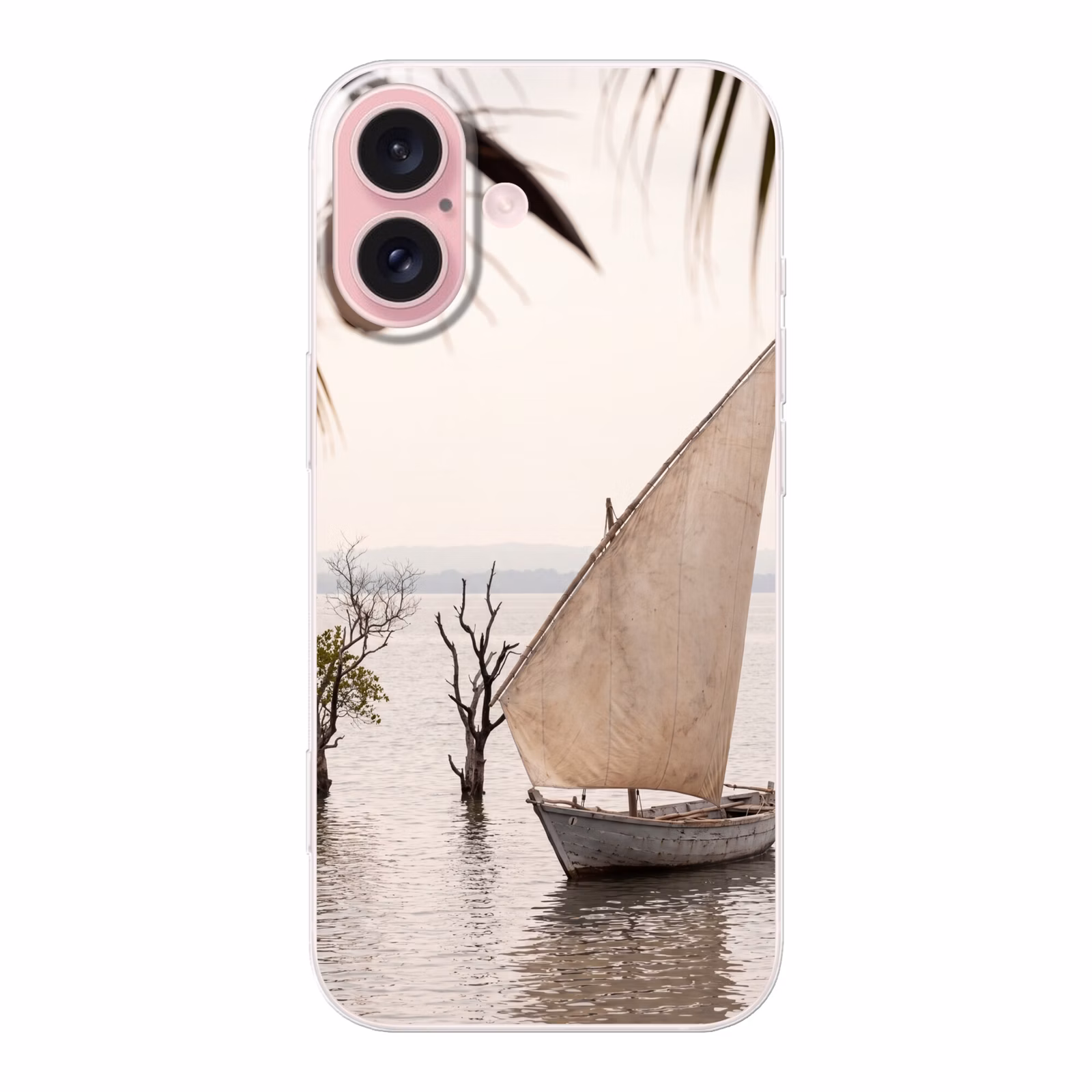 Telefoonhoesje - Boot - Zeil - Water - Tropisch - Natuur — 1