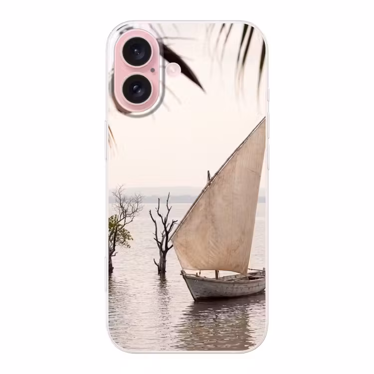 Telefoonhoesje - Boot - Zeil - Water - Tropisch - Natuur — 1