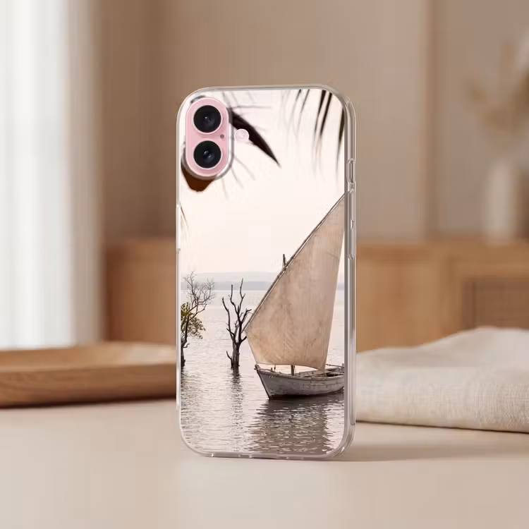 Telefoonhoesje - Boot - Zeil - Water - Tropisch - Natuur — 3